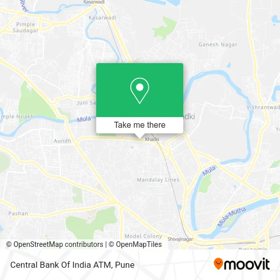 Central Bank Of India ATM map