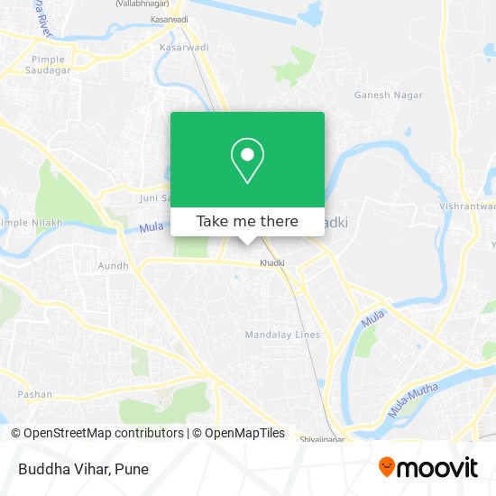 Buddha Vihar map