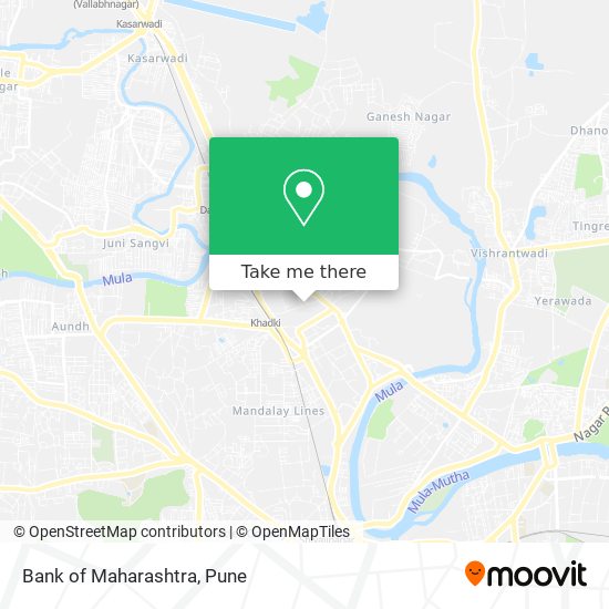 Bank of Maharashtra map