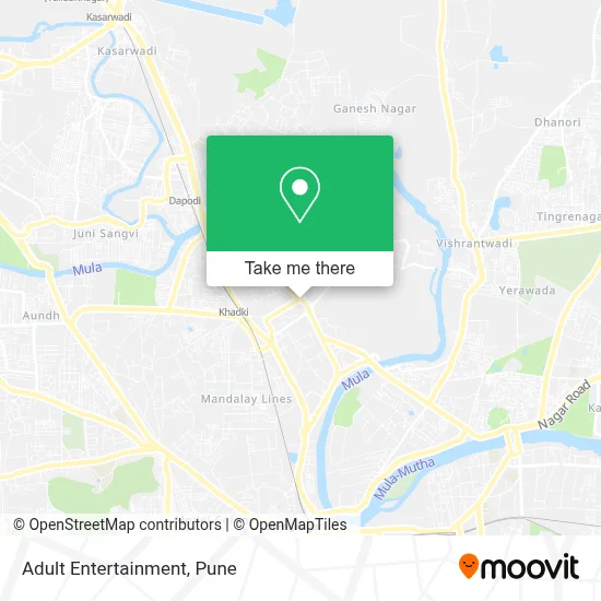 Adult Entertainment map