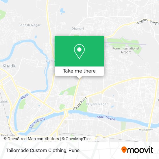 Tailomade Custom Clothing map