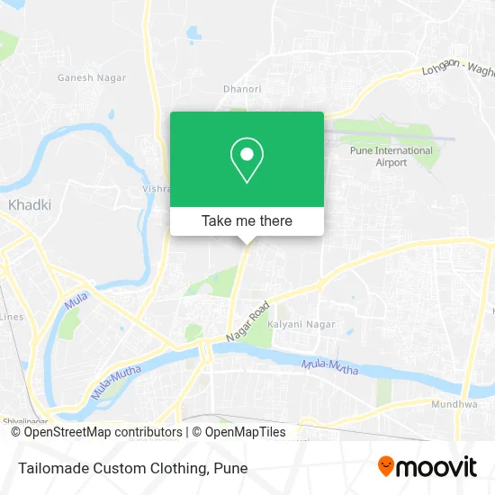 Tailomade Custom Clothing map