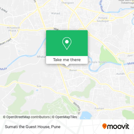 Sumati the Guest House map