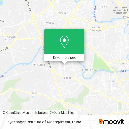 Dnyansagar Institute Of Management map
