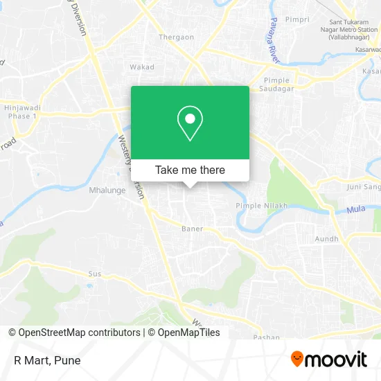 R Mart map