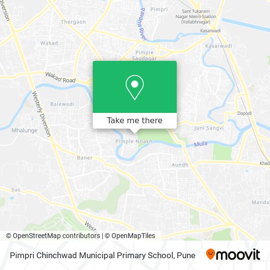 Pimpri Chinchwad Municipal Primary School map