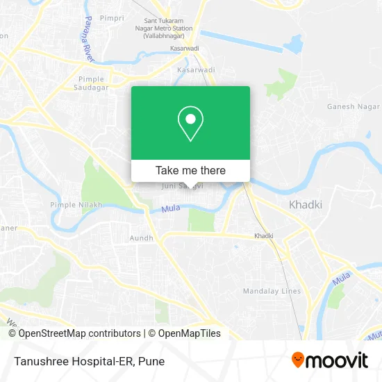 Tanushree Hospital-ER map