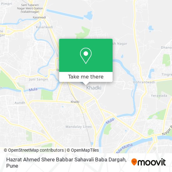 Hazrat Ahmed Shere Babbar Sahavali Baba Dargah map