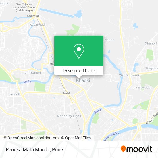 Renuka Mata Mandir map