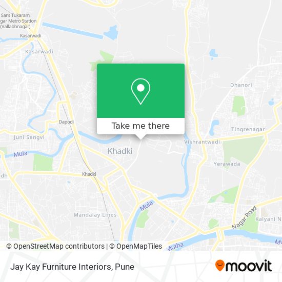 Jay Kay Furniture Interiors map