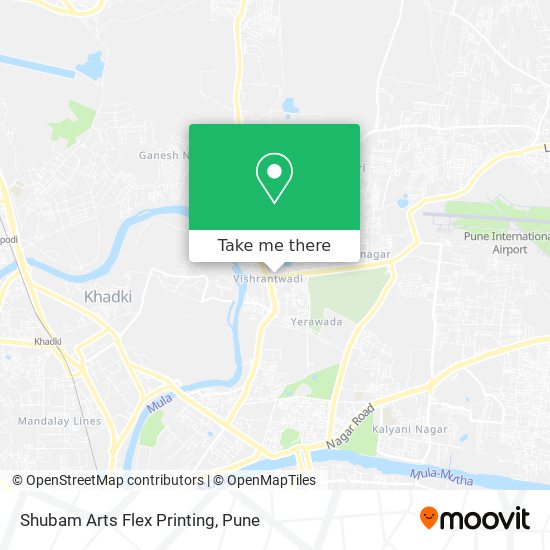 Shubam Arts Flex Printing map