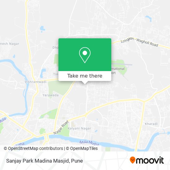 Sanjay Park Madina Masjid map