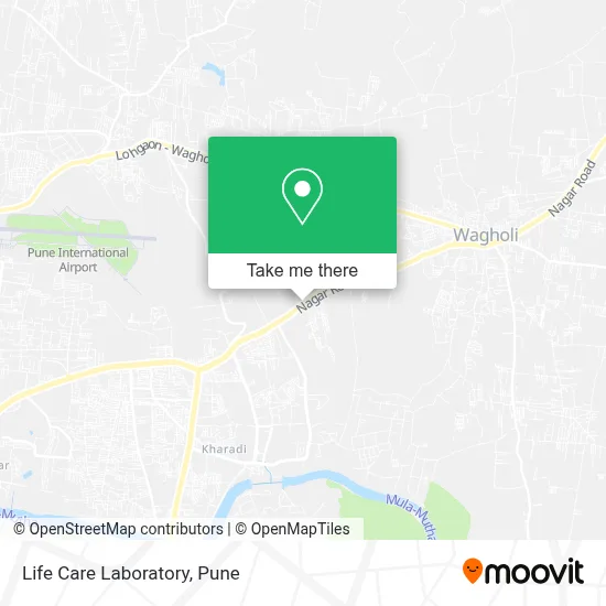 Life Care Laboratory map
