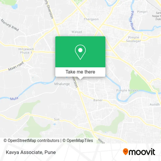 Kavya Associate map