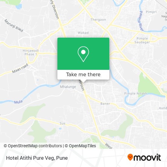 Hotel Atithi Pure Veg map