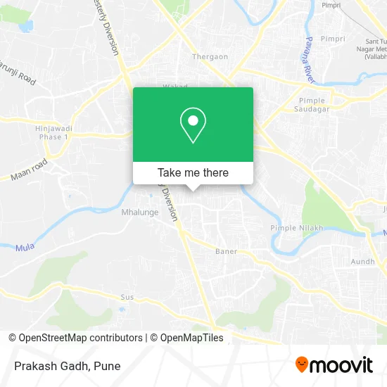 Prakash Gadh map
