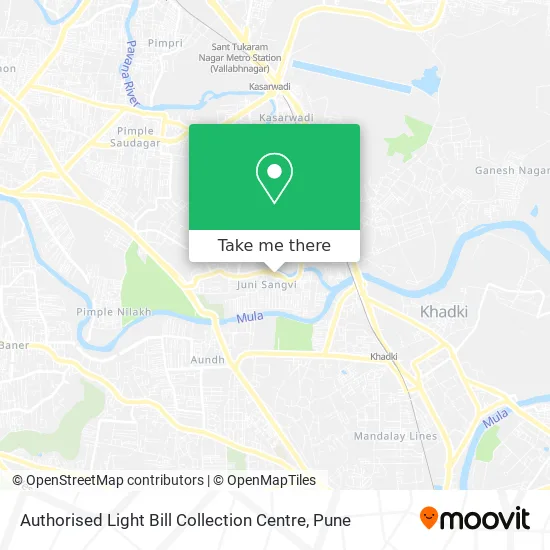 Authorised Light Bill Collection Centre map