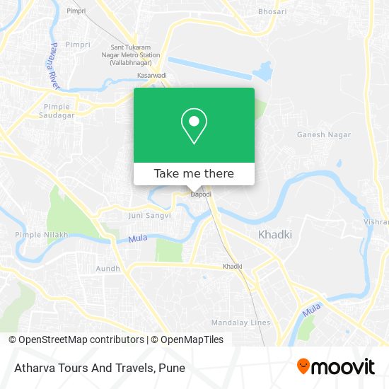 Atharva Tours And Travels map