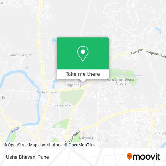 Usha Bhavan map