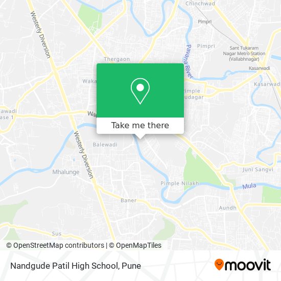 Nandgude Patil High School map