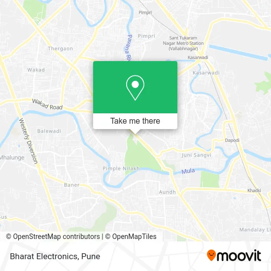 Bharat Electronics map