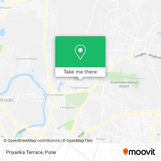 Priyanka Terrace map