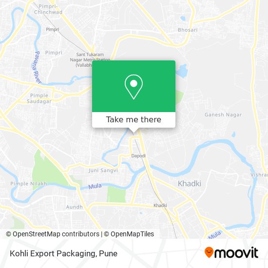 Kohli Export Packaging map