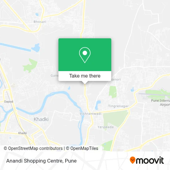 Anandi Shopping Centre map