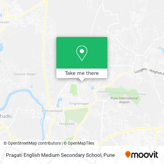 Pragati English Medium Secondary School map
