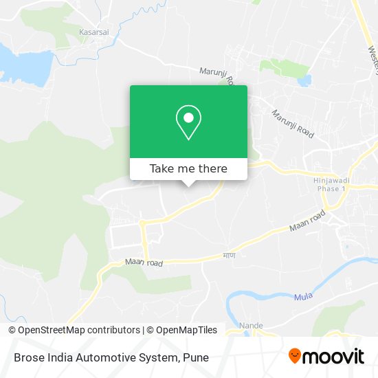 Brose India Automotive System map