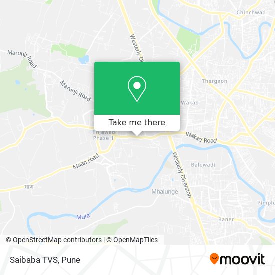 Saibaba TVS map