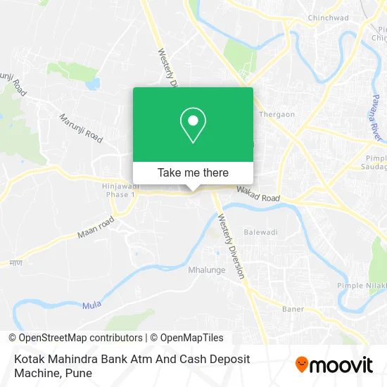 Kotak Mahindra Bank Atm And Cash Deposit Machine map