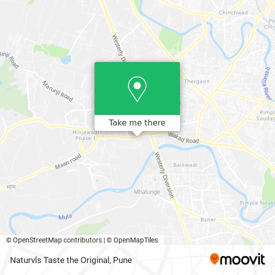 Naturvls Taste the Original map