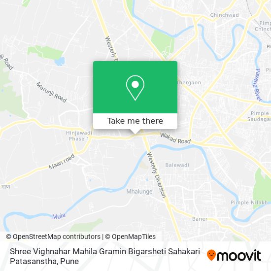 Shree Vighnahar Mahila Gramin Bigarsheti Sahakari Patasanstha map