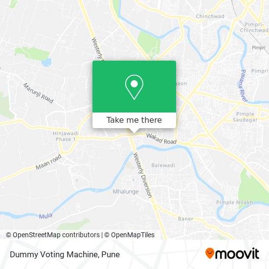 Dummy Voting Machine map