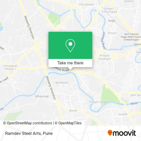 Ramdev Steel Arts map