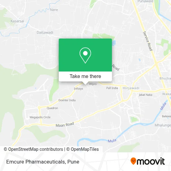 Emcure Pharmaceuticals map