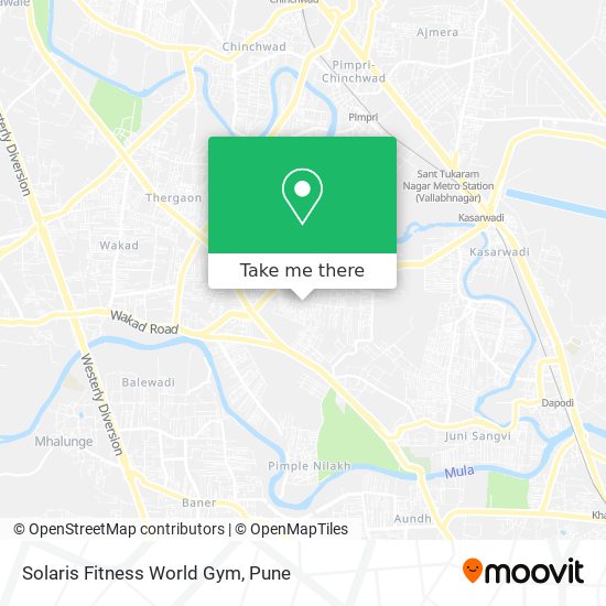 Solaris Fitness World Gym map