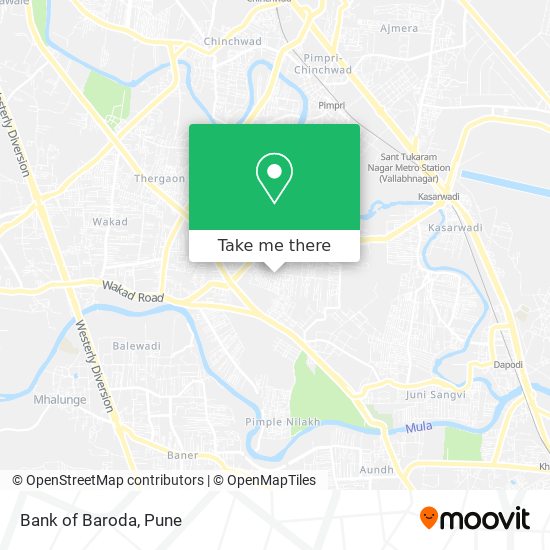 Bank of Baroda map