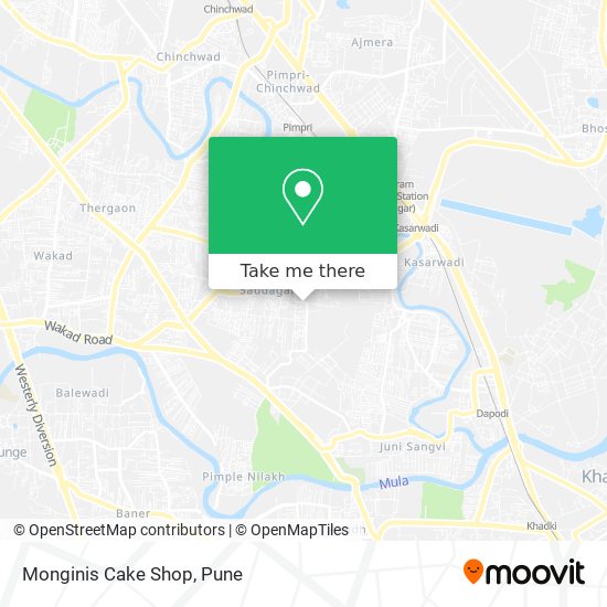 MONGINIS Cake Shop at Lonavala outlet for Bakery