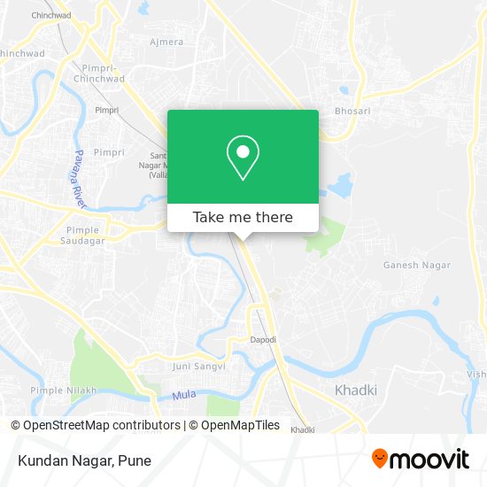 Kundan Nagar map