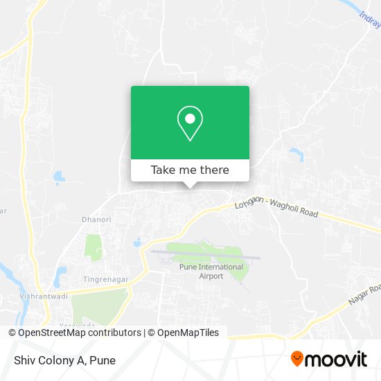 Shiv Colony A map