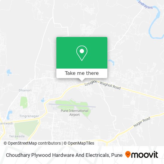 Choudhary Plywood Hardware And Electricals map