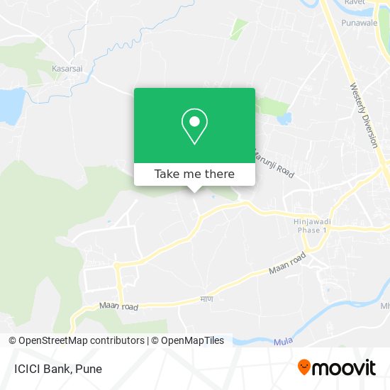 ICICI Bank map