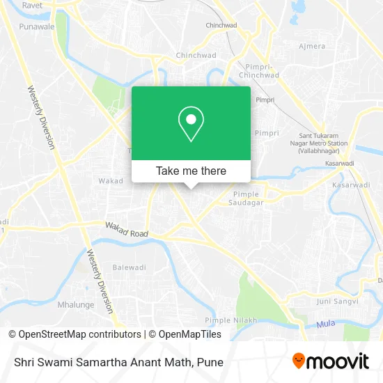 Shri Swami Samartha Anant Math map