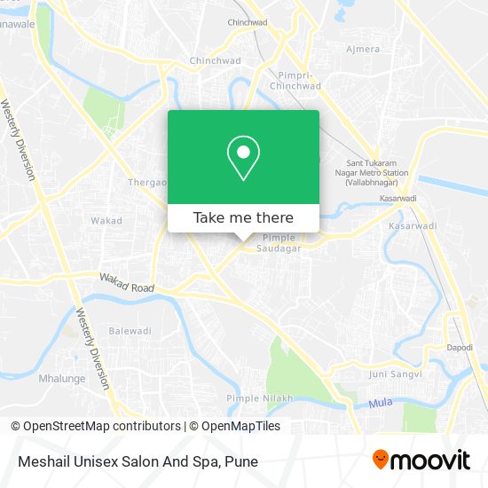 Meshail Unisex Salon And Spa map