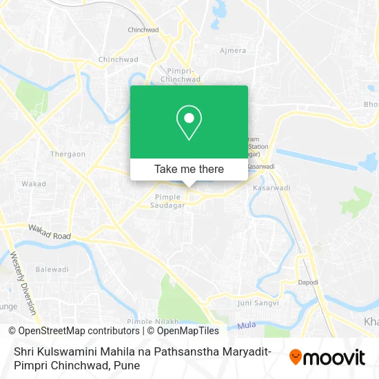 Shri Kulswamini Mahila na Pathsanstha Maryadit-Pimpri Chinchwad map