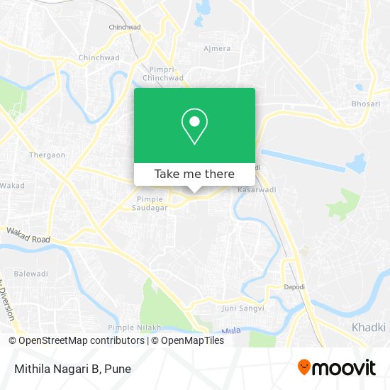 Mithila Nagari B map