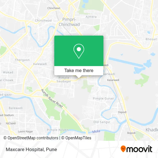 Maxcare Hospital map