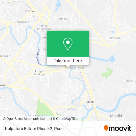 Kalpataru Estate Phase-2 map